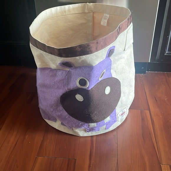 3 Sprouts Elegant Cream and Purple Bag with Versatile Design - Picture 2 of 6